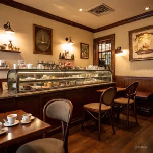 Tea Café Interior Design